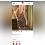 Stunning hot pink with gold beading mini dress Size 0 Photo 3