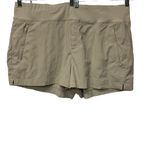 Athleta  Women's Trekkie North Short Size 22 Beige‎ Elastic Waist Outdoor Active Photo 2