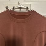 Lululemon  athletica Rust Short Sleeve Crop Top Photo 2