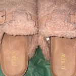 J.Crew Sherpa Buckle Clog Slippers Photo 3