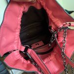 Radley London sunny rise pink leather bucket drawstring crossbody handbag small Photo 9