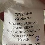 NWT Monica Nera Maya White Ruffle Strap Gathered Mini Dress Luxury Graduation S Photo 11