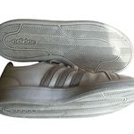 Adidas Women’s Athletic Sporty Court Style Lace Up Striped Sneakers Sz 7.5 Photo 6