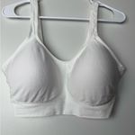 UNDEROUTFIT White Seamless Racerback Sports Bra Size undefined Photo 0