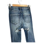 William Rast Womens 27 High Waist Extreme Distressed Skinny Denim Jeans Blue Photo 2