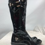 Vintage shiny patent black 1960s go Photo 1