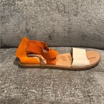 Sorel Women’s Stylish Strappy Orange and Cream Sandals Photo 5