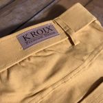 Kroix Denim Jeans NWT yellow 2XL Size 16 Photo 3