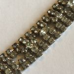 Vintage Silver Tone Classic CZ Rhinestones Formal Bracelet Photo 9