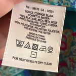 Maeve Anthropologie Meret Green Paisley Silk Tunic Top 6 Photo 11