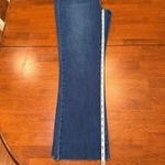 Soft Surroundings  Ultimate Denim Cropped Bootcut Jeans‎ Raw Hem Size 10 Tall Photo 9