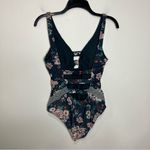 O'Neill O’Neill James one piece swimsuit blue floral women’s‎ size small/medium summer Photo 5