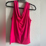 Jennifer Lopez ✨ Pink Embellished Cowl Neck Top Size S Photo 4