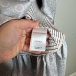 Significant Other Hedi Medallion Smocked Mini Dress Size 10 Gray Photo 6