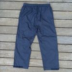 Navy Blue Nylon Gill Waterproof Pants w/ Elastic Waist Fishing Pants Size XXL Photo 5
