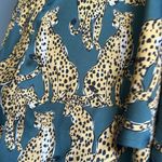 Lavender Brown NWT  Cheetah Belted Romper Photo 6