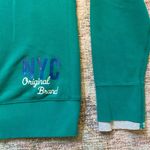 Aeropostale Zip Up Screen Print Sweatshirt with Raw Cuff Photo 6