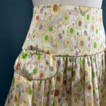 Bill Blass Vintage Y2K Polka Dot Jacquard Skirt Photo 2