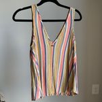O'Neill O’Neill Striped V-Neck Tank Top Women’s Medium Photo 2