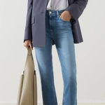 Paige  High Rise Cindy Bay Destroyed Hem Jeans Photo 0