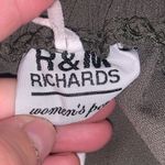 R & M Richards  Green Lightweight Pull On Casual Pants Photo 4