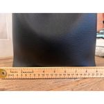 Coach Town Bucket Bag Black Pebbled Leather 9122 Gold Hardware Photo 10