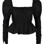 Boohoo 💖 Ruched Sleeve Top💖 Photo 4