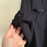 Denim & Supply Ralph Lauren | Black Cotton Button Down Utility Shirt Extra Large Photo 3