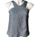 HD in Paris Anthropologie  Tile Jacquard Halter, Sz 4 Photo 2