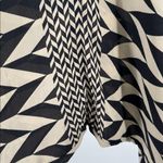 Monaco oversized Chevron Jumpsuit asymmetrical M coverup lightweight S neutral Black Photo 5