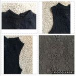 Free People crochet lace knit top sz M Photo 4