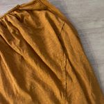 We The Free Free People  Pleated Spring Break One Shoulder Top Rust Brown NWOT M Photo 4