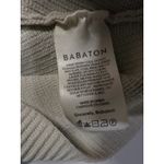 Babaton  Aritzia Ribbed Sculpt Knit Squareneck Cropped Tank Top Sz S‎ Light Gray Photo 3
