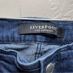 Liverpool Dark Blue Gia Glider The Slim Pull On Denim Jeans Photo 5