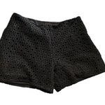 Banana Republic  Crochet Lace women's size 4 black shorts Photo 0