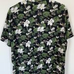 Banana Republic  Men’s Polo T  Shirt  XXL 100%Cotton Black Green Hawaii Beach Photo 1