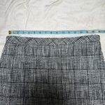 Banana Republic Plaid Pencil Skirt Black White Business Casual Women's Size 10 Photo 7