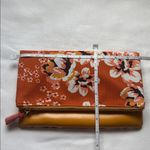 Rachel Pally  Reversible Clutch Orange / Brown EUC Photo 9