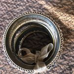 Cache 6 Lot Bundle Bronze tone Bangle bracelets multi size and embellished NWT Photo 3