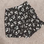 Mango  daisy print ruffle wrap mini skort Photo 0