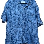 American Eagle Men’s XXL Tropical Hawaiian Floral Shirt | Cotton Button Down Photo 7
