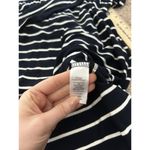 Talbots  Embroidered Tassel Belt Stripe Jersey Maxi Dress Sz M Summer Preppy New Photo 8