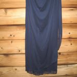 XScape Womens Beaded Collar Jersey Gown Dress Photo 4