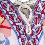 Flying Tomato  Flutter Sleeve Cold Shoulder Floral Flowy Top Size Small Photo 3