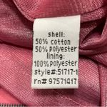 LK Collection pink & grey striped ruffled cocktail dress/ M /Excellent condition Photo 9