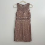 S City Studio Formal Nude Lace Gown with Beads and Rhinestones Photo 1