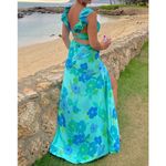 Show Me Your Mumu Francie Maxi Dress in the Blue Piccadilly Floral L NWT Photo 2