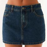 Peppermayo  maysa low rise denim mini skirt  Photo 0