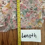 Revolve ASTR the Label Kaylani Dress In Pink Multi Floral Off Shoulder Ruffle XS Photo 15