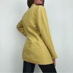 The Limited Vintage 90’s  Linen-Blend Double-Breasted Oversized Blazer | Size M Photo 5